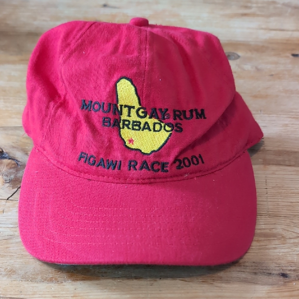 2001 Figawi Red Mount Gay Rum Barbados Cap